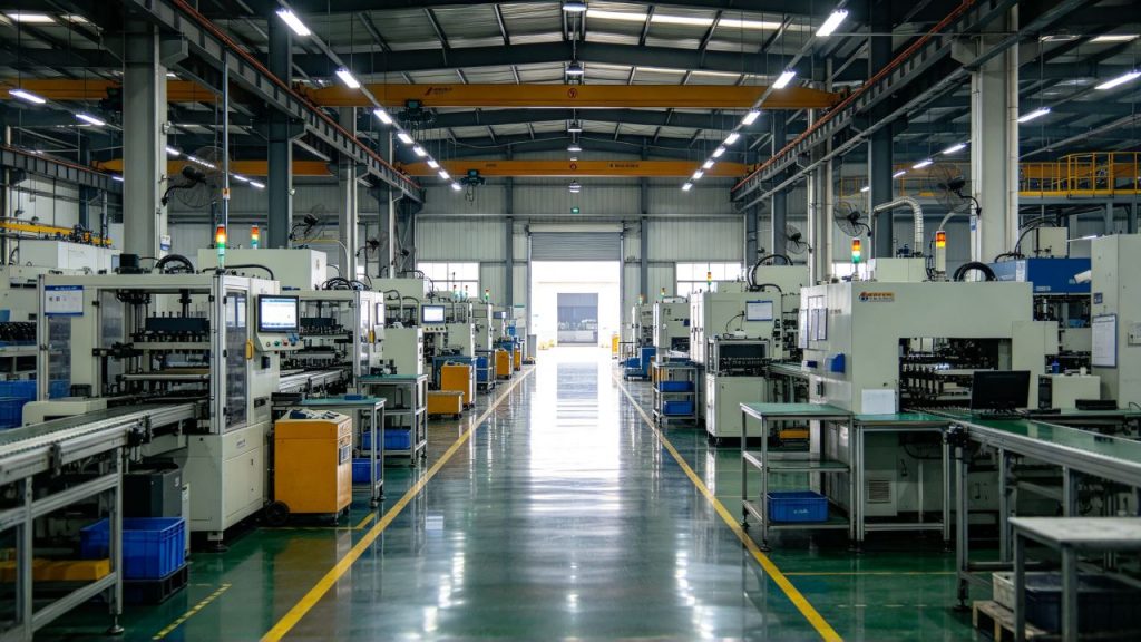 Shift change on an idle assembly line